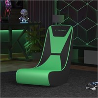 B9002  GTRACING Green Floor Rocker Gaming Chair