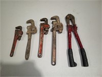 Pipe Wrenches & Bolt Cutters