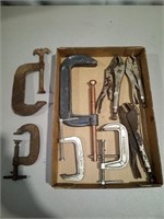 Vise Grips & C Clamps