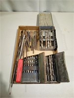 Assorted Drill Bits & Extensions
