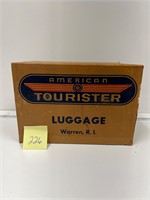 American Tourister White Train Case New w/ Box