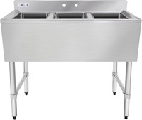 NSF 3 Compartment Sink  10'x14'x10'