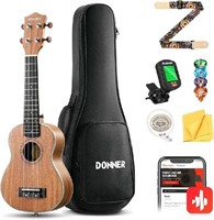 Donner Concert Ukulele Beginner Kit 23 inch Ukelel