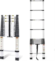 RIKADE Telescopic Ladder, 6.2m Aluminum Telescopin