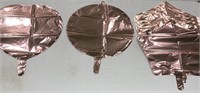 PAOPAO ROSE GOLD BABY SHOWER BALLOONS 3SHAPES 6OF