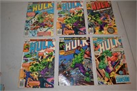 Incredible Hulk 193, 214,215 x 2, 216,219