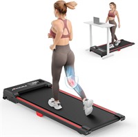 Rockvale Treadmill  2.5 HP  265 lbs  Red