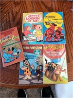 Lot of 5 Vintage Carton Books