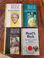 Vintage Pearl S Buck paperback books