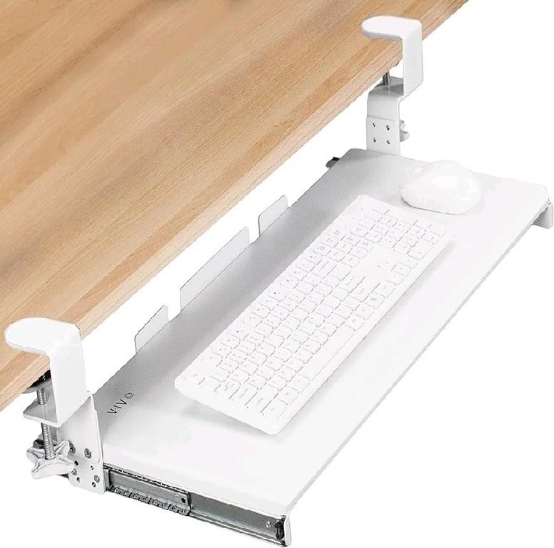 VIVO Large Height Adjustable Under Desk Keyboard T