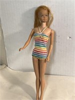 Vintage Dated 1962 Barbie Midge Bendable Doll