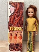 Vintage 1969 Ideal Crissy Doll Auburn Growing