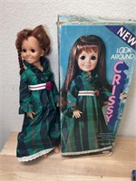 VINTAGE 1972 IDEAL LOOK AROUND CRISSY DOLL 
With