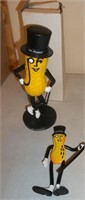 Set of Mr Peanut Bank & Bendy Toy
