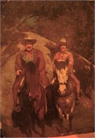 Vintage Western Movie Star Color Photo/Print