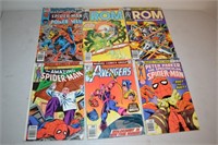 Six Marvel Comics