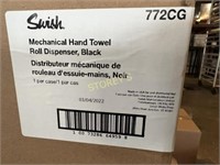 NEW Swish Black Hand Towel Dispenser