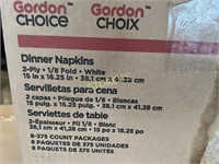 Box of Dinner Napkins - 1 Pack Missing