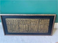 Framed Praying People Picture