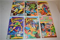 Six Superman Comics