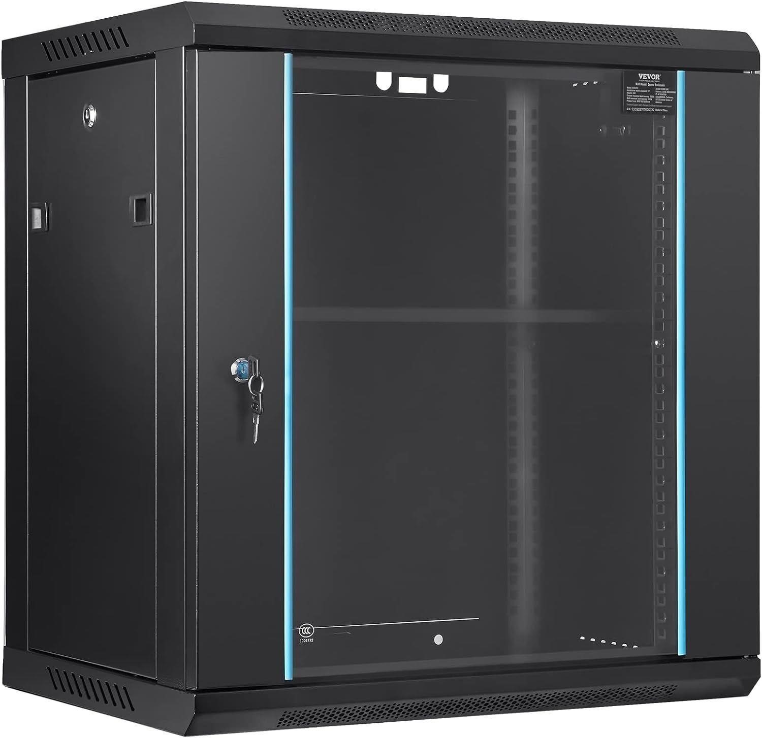 $139 - VEVOR 12U Wall Mount Network Server Cabinet