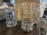 2 HD LG Beer Mugs - Branded