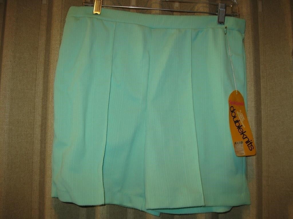 Retro Polyester Shorts- Kmart Tag