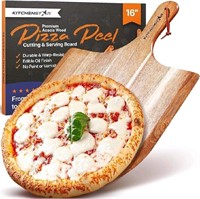 KitchenStar 16" Wooden Pizza Peel