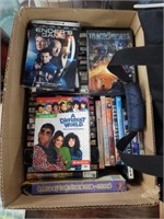 Box W/Assorted Genre DVD Movies