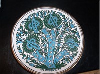 Hand Made Manousa Keramik Plate- Greece