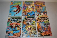 Five Fantastic Four & One Daredevil Comic Books