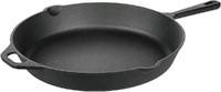 Cuisiland Large 15.5 Inch Pre-Seasoned Cast Iron S