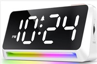 RGB Super Loud Alarm Clock 

For Bedroom, Heavy