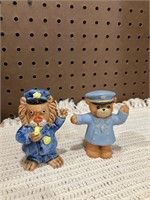 Lot of 2 lion police and Eneoco bear