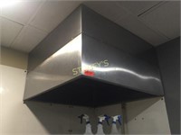 ~3' Sq. S/S Canopy Hood