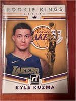 2017-18 Donruss Kyle Kuzma Lakers Rookie Kings #25
