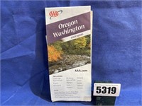 AAA Oregon & Washington Map