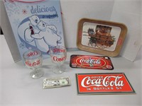 Assorted Coca-Cola items