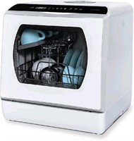 Hermitlux Countertop Dishwasher, 5 Washing Program