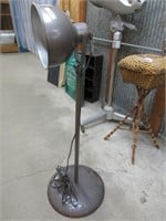 Vintage adjustable floor lamp