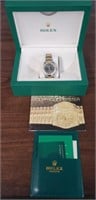 READ BELOW Rolex Oyster Perpetual Watch in Box
