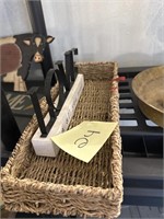 BASKET WITH LOVE SIGN