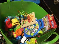 Toy Lot in basket