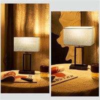 Touch Table Lamp for Bedrooms,Set of 2 Industrial