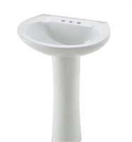 PROJECT SOURCE TRADITIONAL PEDESTAL SINK $134