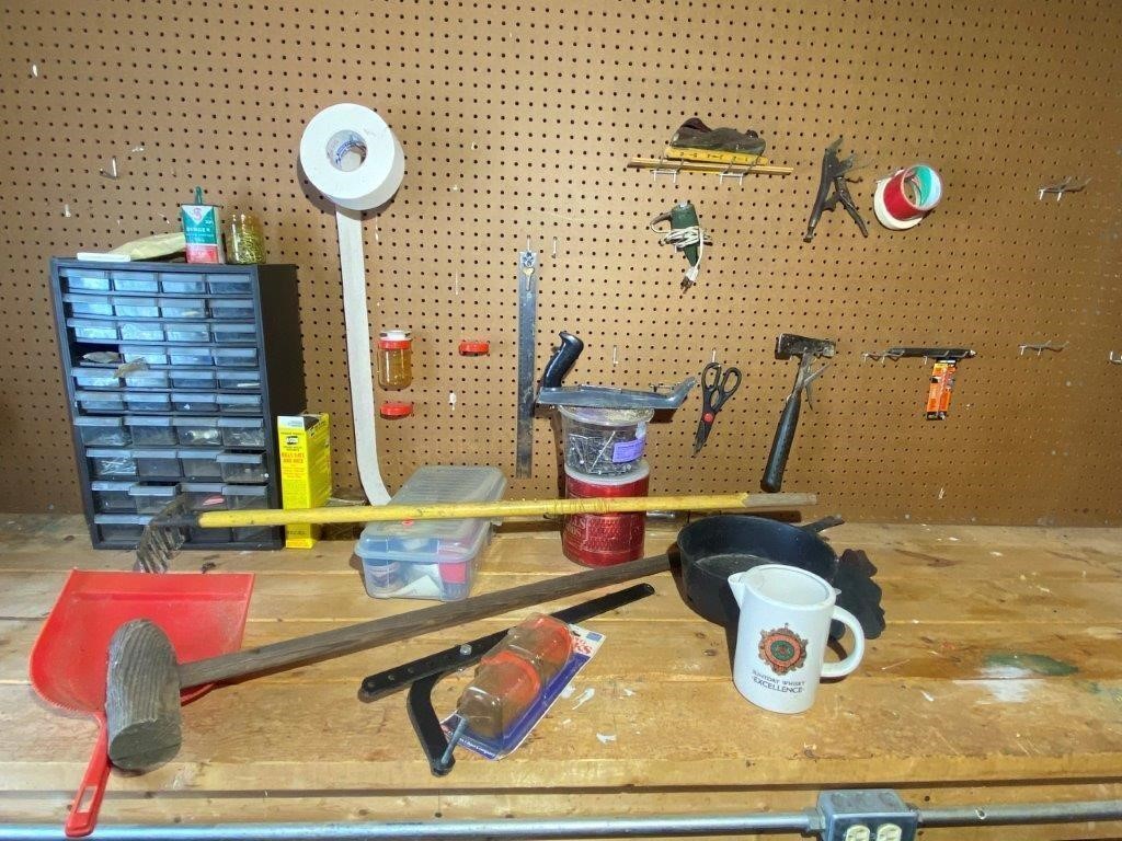 Bolt Caddy, Mallet, Tools etc