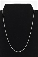 STAUER 18" Italy Sterling Silver Chain