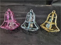 VTG Christmas Plastic Bells