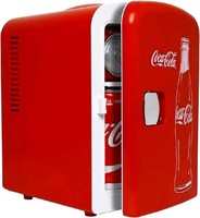 Coca-Cola Classic Red Portable 6 Can Thermoelectri