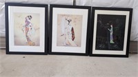 Asian Themed Prints in Frames